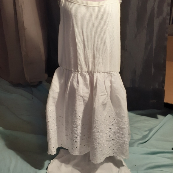 NWOT Hanna Andersson White Dress Set - Picture 1 of 6